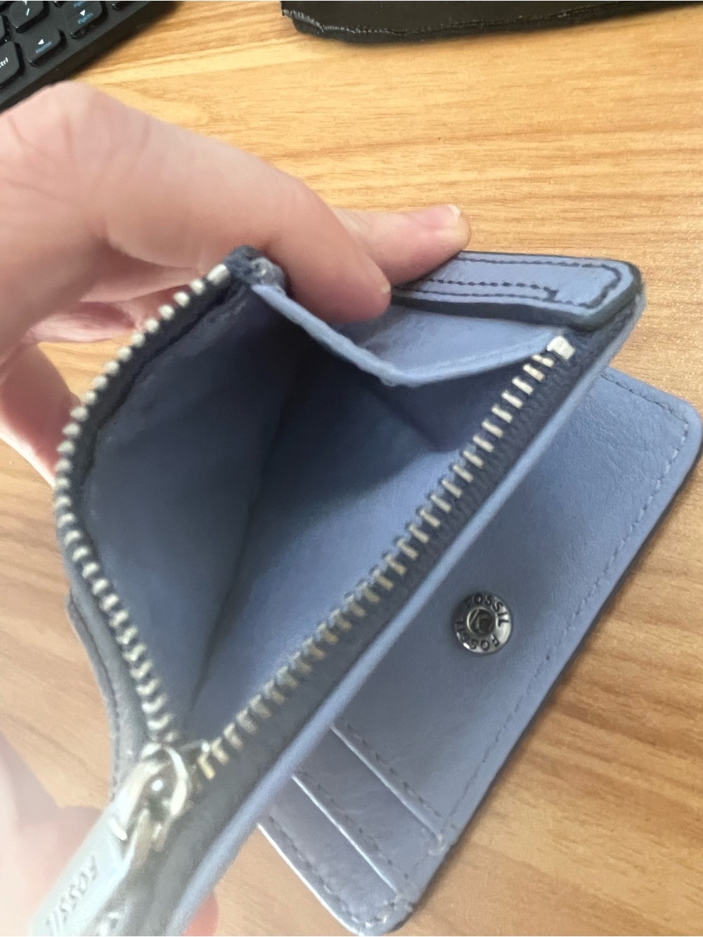 Fossil Striped Multi Color Wallet - Picture 3 of 6